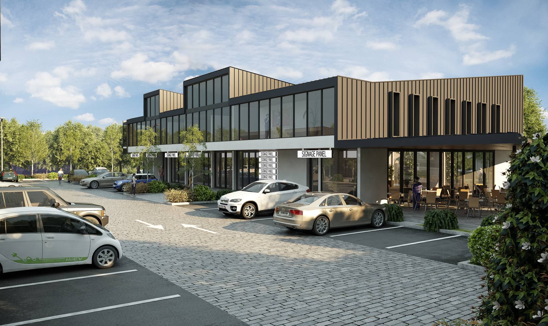 Hobsonville Mixed Use Offices by Herbst Maxcey Metropolitan Architects