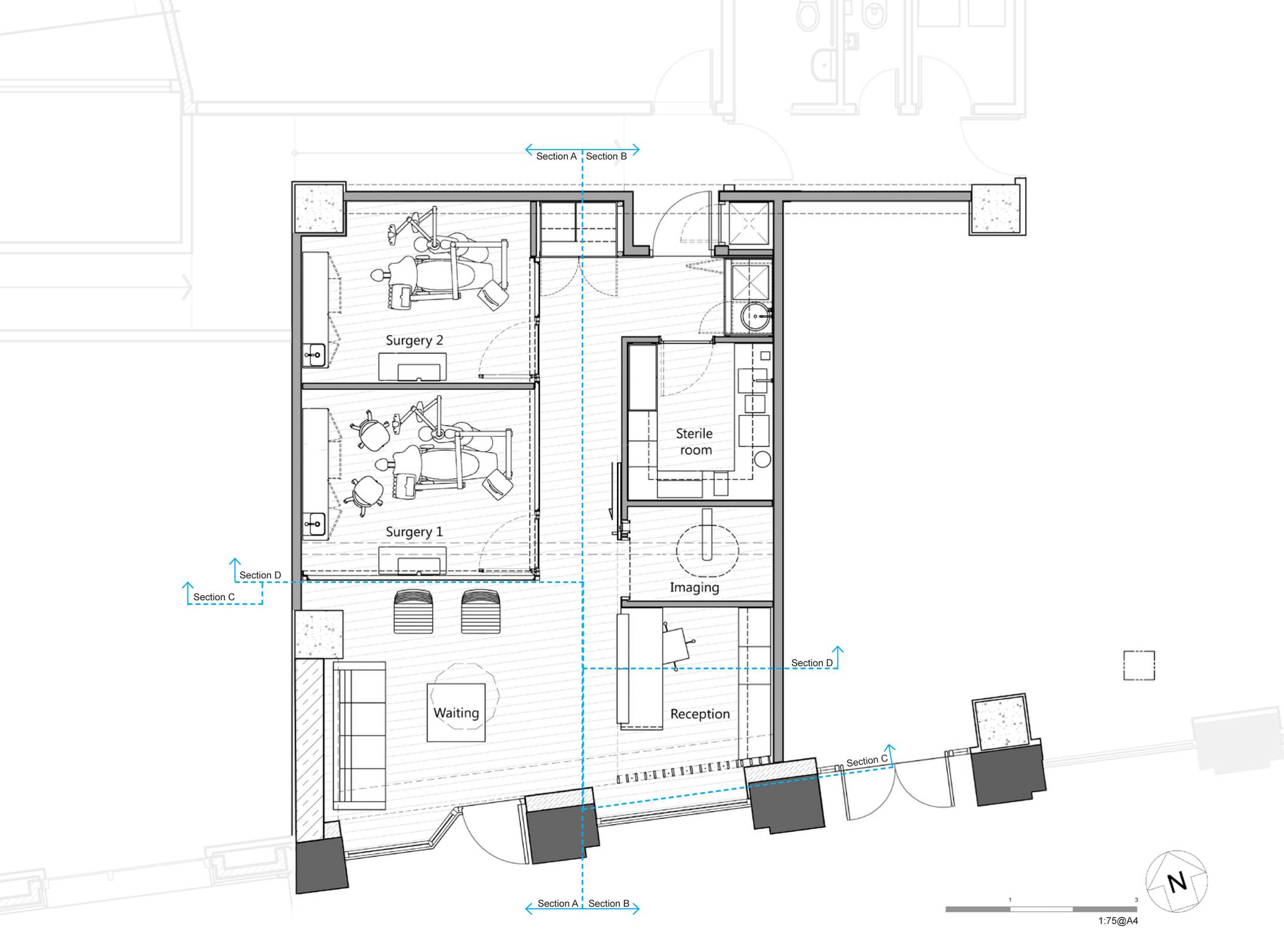 The Tooth Company by Herbst Maxcey Metropolitan Architects